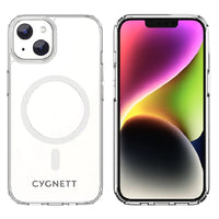 Cygnett AeroMag Apple iPhone 16e/ iPhone 14 / iPhone 13 Clear Protective Case - (CY4173CPAEG),Slim,Hard-Shell Back,MagSafe Compatible,2 Years Warranty - Image 2