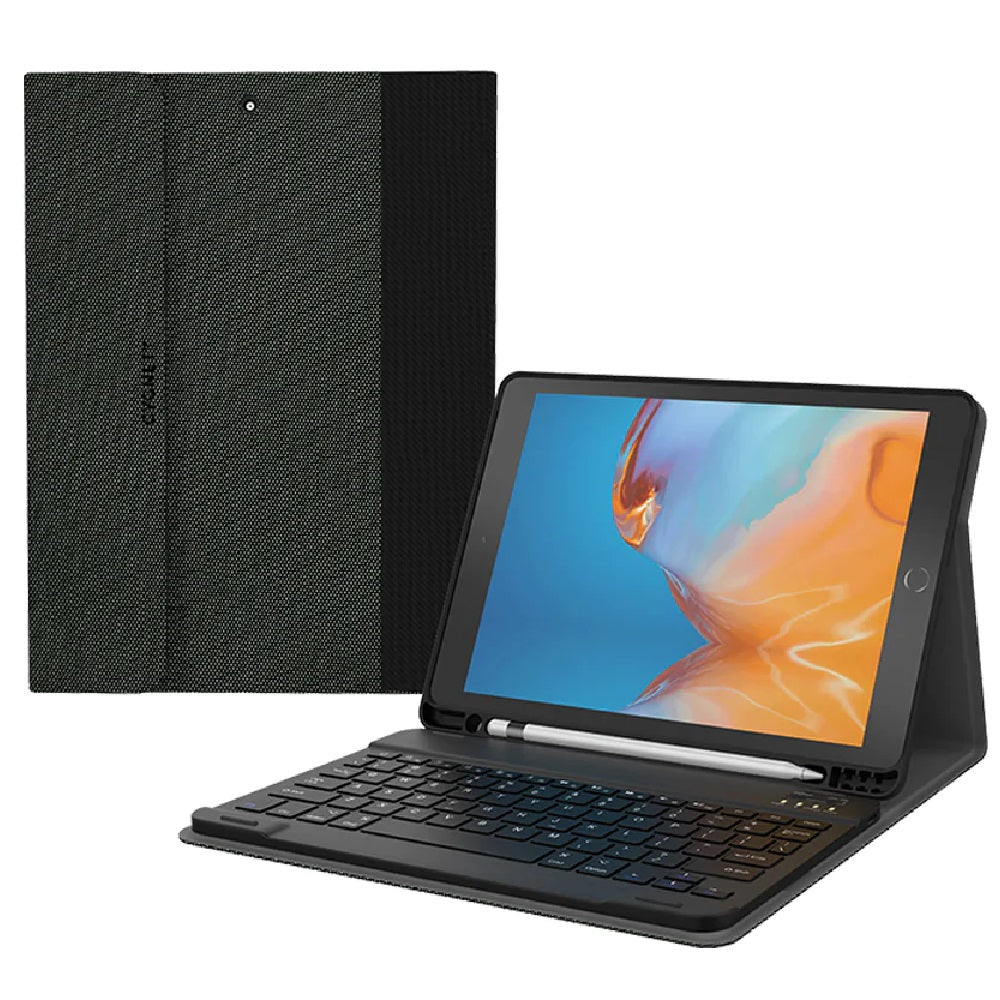Cygnett TekView Apple iPad (10.2") (9th/8th/7th Gen) Wireless Keyboard Case - Grey/Black(CY3496TEKVI)360° Protection, 2 Years Warranty - Image 5
