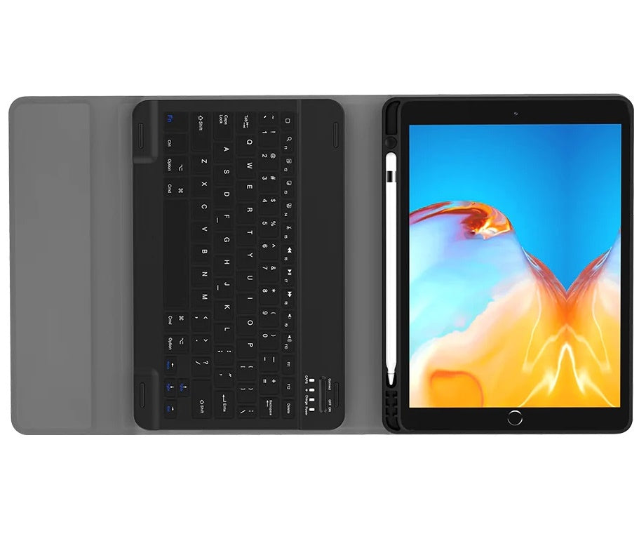 Cygnett TekView Apple iPad (10.2") (9th/8th/7th Gen) Wireless Keyboard Case - Grey/Black(CY3496TEKVI)360° Protection, 2 Years Warranty - Image 3