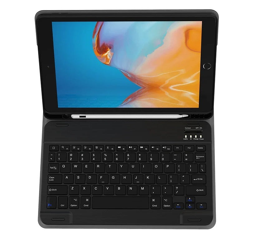 Cygnett TekView Apple iPad (10.2") (9th/8th/7th Gen) Wireless Keyboard Case - Grey/Black(CY3496TEKVI)360° Protection, 2 Years Warranty - Image 4