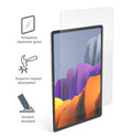 Cygnett OpticShield Samsung Galaxy Tab S10+/Tab S9+ /Tab S9 FE+ /Tab S8+/Tab S7+(12.4")Tempered Glass Screen Protector-(CY4020CPTGL) 2 Years Warranty - Image 1