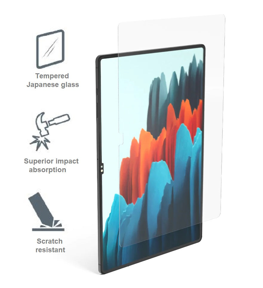 Cygnett OpticShield Samsung Galaxy Tab S10 Ultra/Tab S9 Ultra/Tab S8 Ultra(14.6")Japanese Tempered Glass Screen Protector-(CY4021CPTGL)2Years Warranty - Image 1