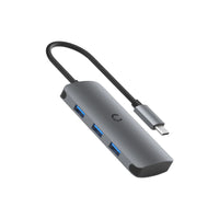 Cygnett Unite SlimMate 6-in-1 USB-C Multiport Hub Adapter Dock-(CY3316HUBC3)3xUSB-A 3.0 1xUSB-C 100W PD 1xSD 1xMicroSD High-Speed Data,2Years Warranty - Image 2