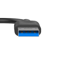 Cygnett Essentials USB-A Male to USB-C Female (10CM) Cable Adapter - Black(CY3321PCUSA),5GBPS Fast Data Transfer,Compact Design, 2 Years Warranty - Image 3