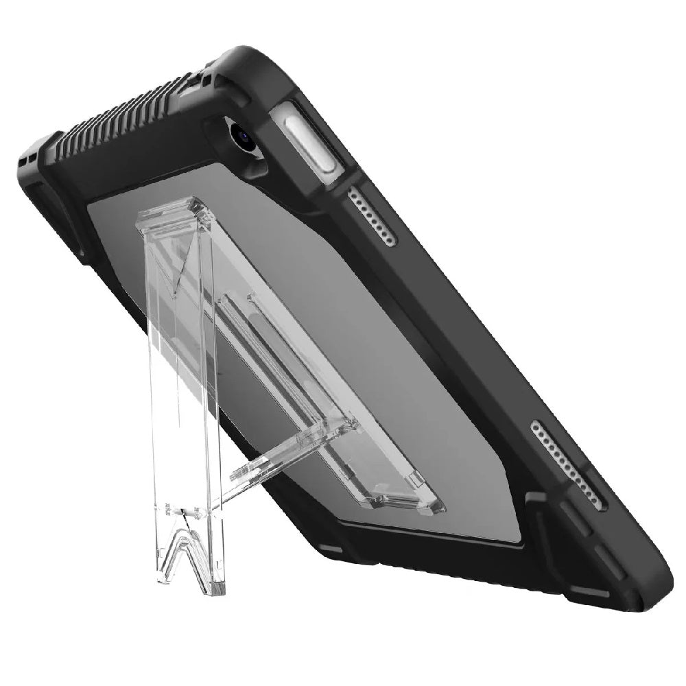 USP Rugged Apple iPad (11") (A16) (11th Gen) / iPad (10.9") (10th Gen) Case Black - Built-in-Kickstand,Hand & Shoulder Strap,DropProof,5 Years Warrant - Image 3