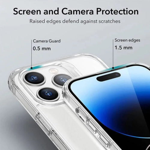 USP Rugged Samsung Galaxy A57 5G (6.7") Clear Rock Shockproof Case -  Ultra-thin, Lightweight, Non-slip, Crystal Clear, 5 Years Warranty - Image 4