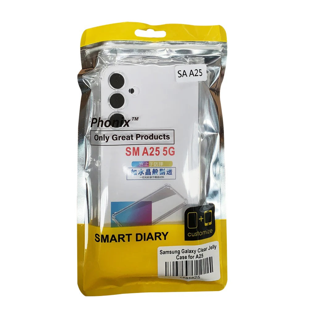 USP Samsung Galaxy A26 5G (6.7")  Clear Jelly Case (With Soft Round Airbags) - Ultra-Thin & Lightweight, Durable, 5 Years Warranty - Image 2