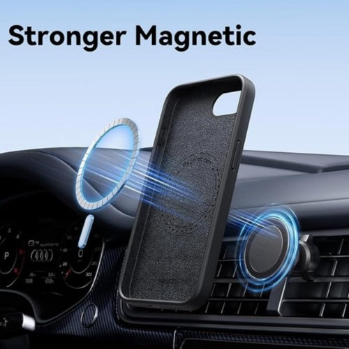 USP Apple iPhone 17  (6.3) Silicon Case with Magsafe - Two Tough Layers, Port Covers, No Slip Grippy Edges, Anti-fall, 5 Years Warranty - Image 3