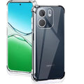 USP Oppo A6x 4G / 5G (6.7") Acrylic & TPU Hard Case Clear (With Soft Round Airbags) - Ultra-Thin & Lightweight, Scratch-resistant,5 Years Warranty - Image 1