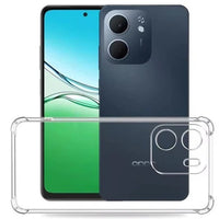 USP Oppo A6x 4G / 5G (6.7") Acrylic & TPU Hard Case Clear (With Soft Round Airbags) - Ultra-Thin & Lightweight, Scratch-resistant,5 Years Warranty - Image 3