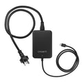 LS Cygnett PowerMaxx 140W USB-C GaN Laptop Charger - Black (CY4531PDWCH) Integrated 1M USB-C Cable,Fast Charging,Travel-Ready,2 Years Warranty - Image 1