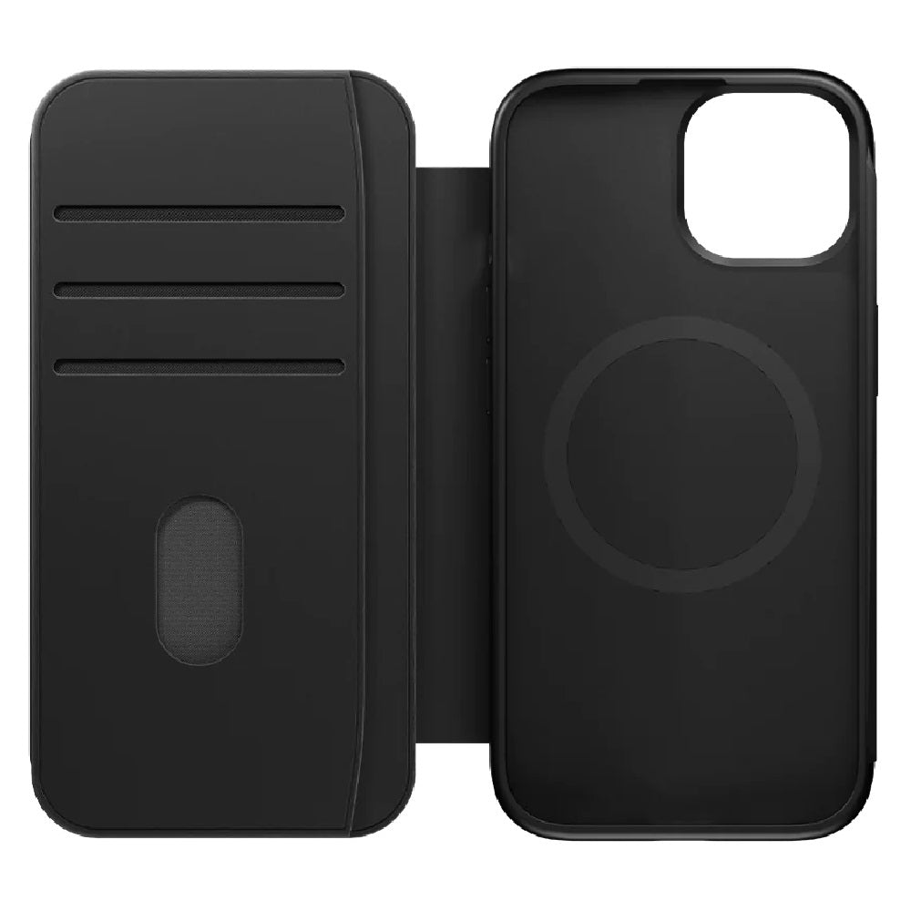 Cygnett MagWallet Apple iPhone 15 (6.1")Leather Wallet Case-Black(CY4594MAGWT),360° Protection,Multi-Angle,3x Card Slots,4FT DropProof,2Years Warranty - Image 3