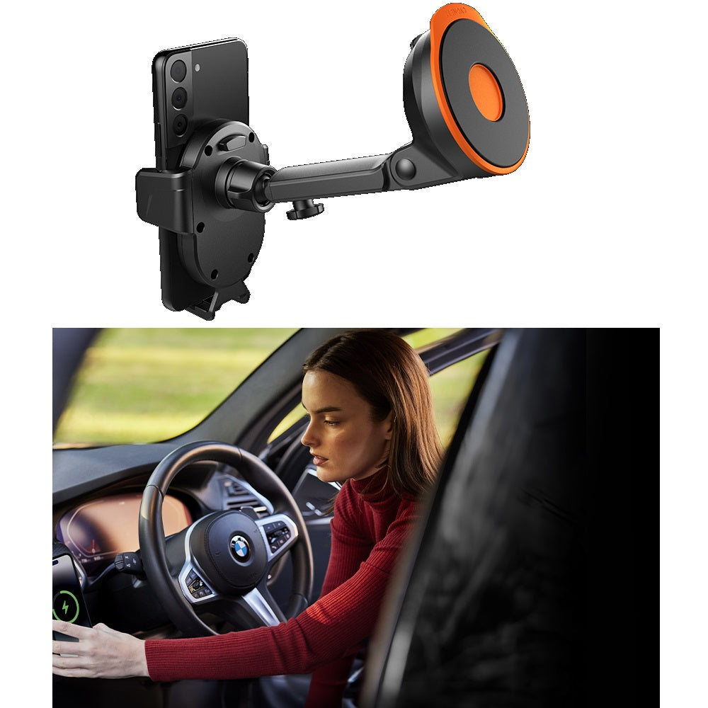 Cygnett EasyMount Universal Car Window or Dash Extendable Mount - Black (CY4624WLCCH),Extendable Arm (up to 250mm), 2 Years Warranty - Image 3