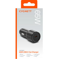 Cygnett CarPower 65W USB-C Car Charger - Black (CY4708CYCCH), Aluminium Alloy Finish, LED Charge Indicator, 2 Years Warranty - Image 3