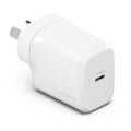 Cygnett PowerPlus 20W USB-C PD Fast Wall Charger - White(CY4732PDWCH), Palm-Size, Portable,Best for iPhone,Samsung & USB-C Devices,2 Years Warranty - Image 1