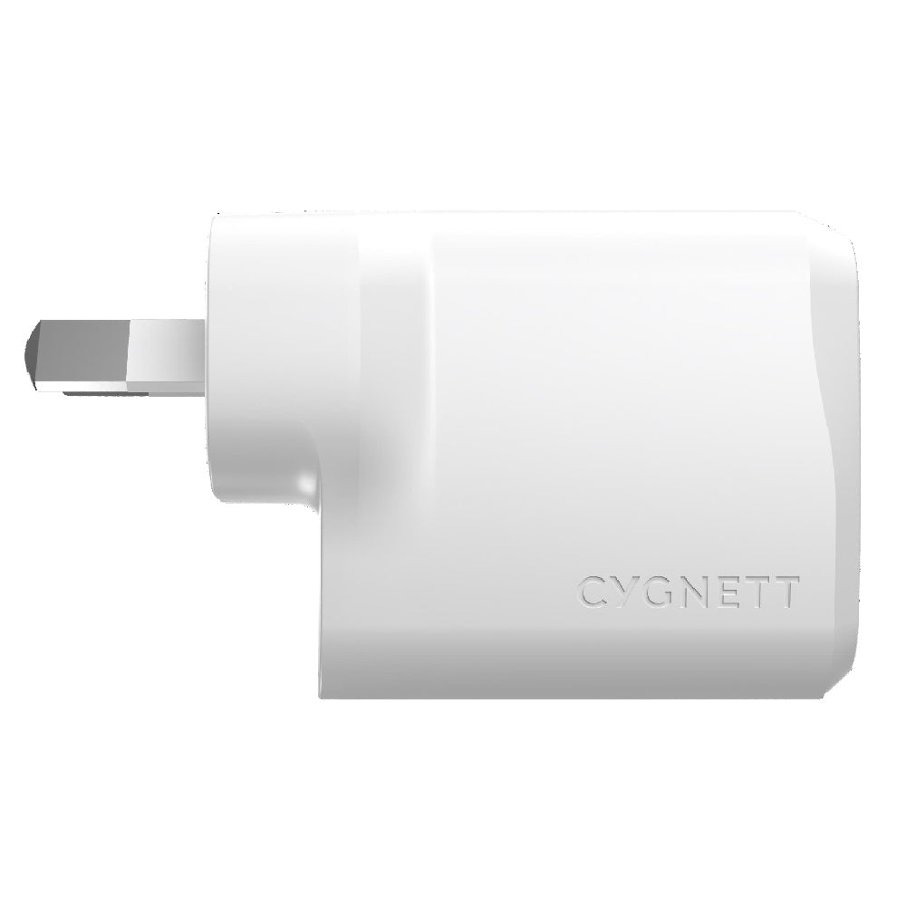 Cygnett PowerPlus 20W USB-C PD Fast Wall Charger - White(CY4732PDWCH), Palm-Size, Portable,Best for iPhone,Samsung & USB-C Devices,2 Years Warranty - Image 3