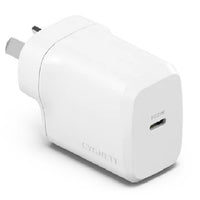Cygnett PowerPlus 25W USB-C PD Fast Wall Charger - White (CY4734PDWCH), Portable,Best for iPhone,Samsung's PPS & USB-C Devices, 2 Years Warranty - Image 1