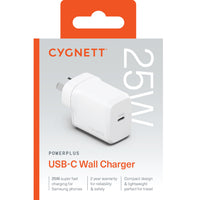 Cygnett PowerPlus 25W USB-C PD Fast Wall Charger - White (CY4734PDWCH), Portable,Best for iPhone,Samsung's PPS & USB-C Devices, 2 Years Warranty - Image 4