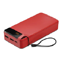 Cygnett ChargeUp Boost 4th Gen 20K mAh Power Bank -Red(CY4753PBCHE)Triple Port(Dual USB-A 15W + 1xUSB-C 15W),15cm USB-C Cable,15W Max,2 Years Warranty - Image 3