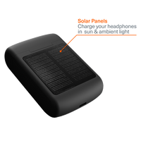 Cygnett FreePlay Solar Charging True Wireless Earbuds -Black(CY4969SOEAR) -Bluetooth 5.3 TWS,5 hours,Touch Control,Solar charging - Image 2