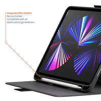 Cygnett TekView Apple iPad Pro (11") (M5/M4) (6th/5th Gen) Case - Black (CY4972TEKVI), 4ft Drop Protection, Pencil Storage, 2 Years Warranty - Image 4