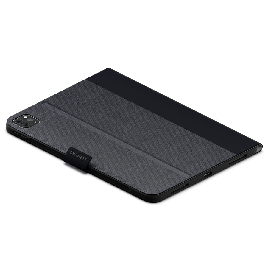 Cygnett TekView Apple iPad Pro (13") (M5/M4) (8th/7th Gen) Case - Black(CY4976TEKVI), 4ft Drop Protection, Pencil Storage, 2 Years Warranty