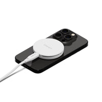 Cygnett ChargePuck Qi2 15W Fast Wireless Charger -White(CY5062CCRGP),Compact & Lightweight, 1.2M USB-C Cable,Perfect for Travel,2 Years Warranty - Image 5