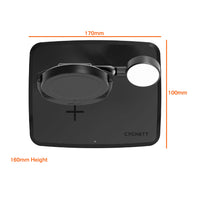 Cygnett ChargeBase Qi2 3-in-1 Magnetic 15W Wireless Charger-Black(CY5069BUNCP),1.2M USB-C Cable,5W Watch Charger, 180° Swivel Head,2 Years Warranty - Image 4