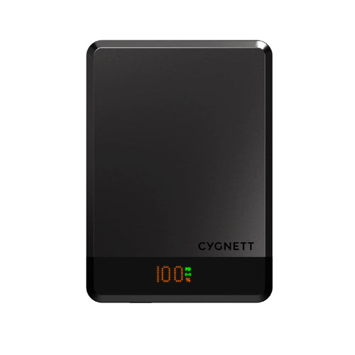 Cygnett MagSlim 5k Magnetic Wireless Power Bank - Black (CY5092PBCHE), MagSafe Compatible,Slim and Sleek, Modern Display, 2 Years Warranty - Image 2