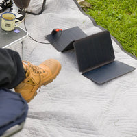 Cygnett Roam 36W Folding Solar Panel Charger - Grey (CY5134PBCHE),PD Passthrough 36W ,Monocrystalline Solar Cells,Super Slim,Foldable,2 Years Warranty - Image 4