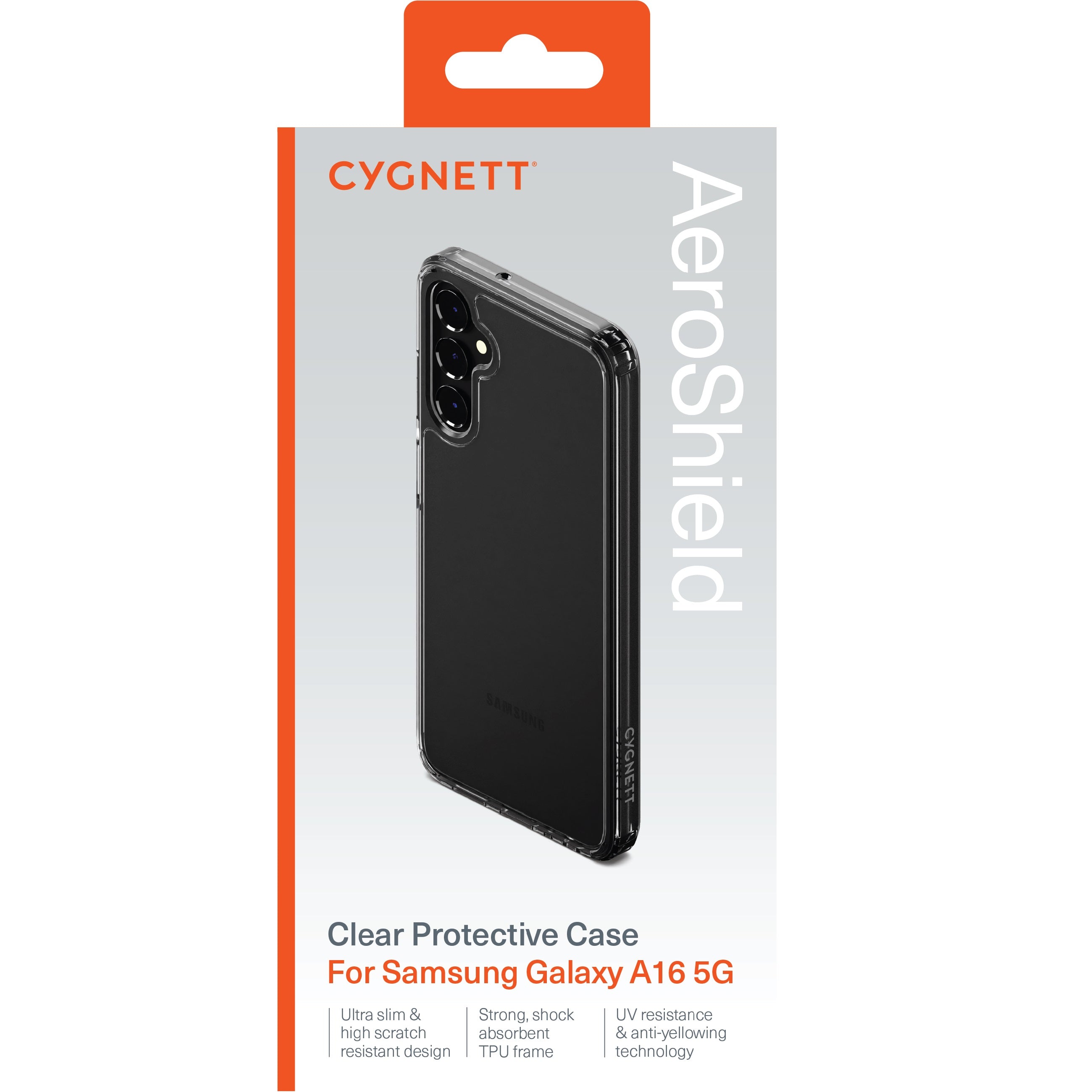Cygnett AeroShield Samsung Galaxy A16 5G/ A16 4G (6.7") Clear Protective Case - (CY5188CPAEG), TPU Frame,Anti-Yellowing,UV Resistance,2 Years Warr - Image 4