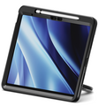 Cygnett GripStand Apple iPad Air (13") (M2/M3) Case -Black(CY5203CPGRP), Built-in Screen Protector, 2 Years Warranty - Image 1