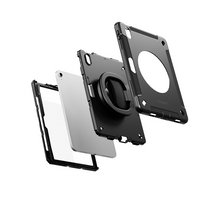 Cygnett GripStand Apple iPad Air (13") (M2/M3) Case -Black(CY5203CPGRP), Built-in Screen Protector, 2 Years Warranty - Image 3
