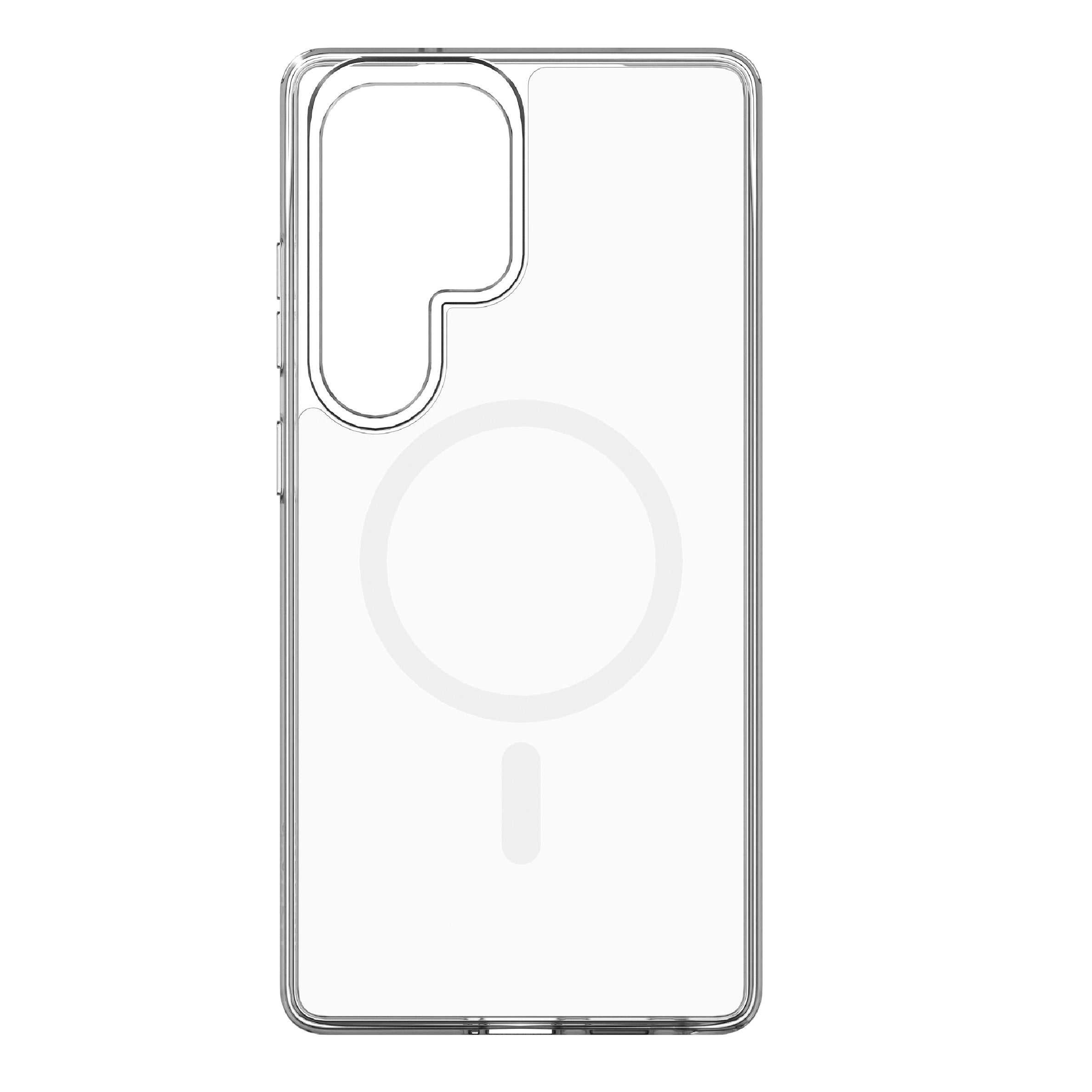 Cygnett AeroMag Samsung Galaxy S25 Ultra 5G (6.9") Clear Magnetic Case- (CY5288CPAEG),Anti-Yellowing,UV Resistance,Shock Absorbent,2 Years Warrant - Image 4