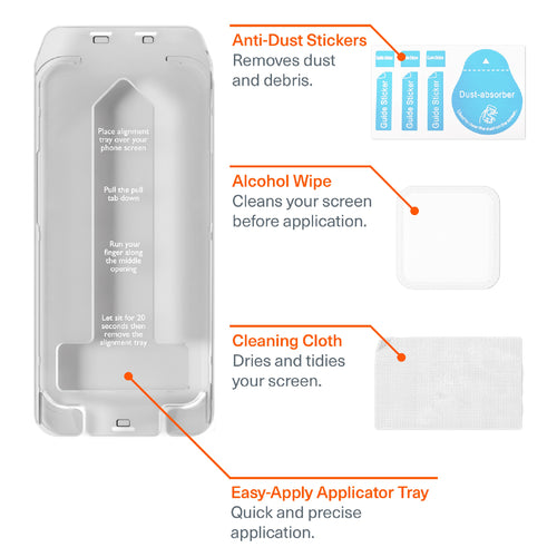 Cygnett OpticShield Samsung Galaxy S25+ 5G (6.7") Japanese Tempered Glass Screen Protector - (CY5310CPTGL)Guards Screen from Scratches,2Years Warranty - Image 2