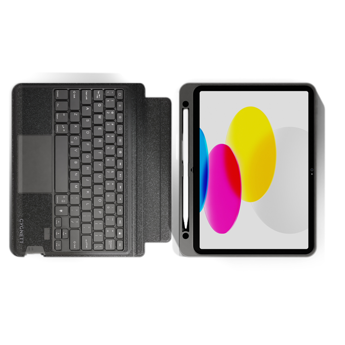 Cygnett Apple iPad (11.0") 11th Gen (A16)/iPad 10th Gen (10.9") Magnetic Keyboard + Case - Black(CY5331CKBCA),Multiple Viewing Angles,2 Years Warr - Image 2