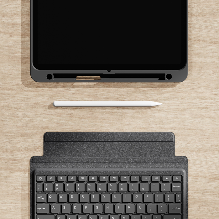 Cygnett Apple iPad (11.0") 11th Gen (A16)/iPad 10th Gen (10.9") Magnetic Keyboard + Case - Black(CY5331CKBCA),Multiple Viewing Angles,2 Years Warr - Image 3