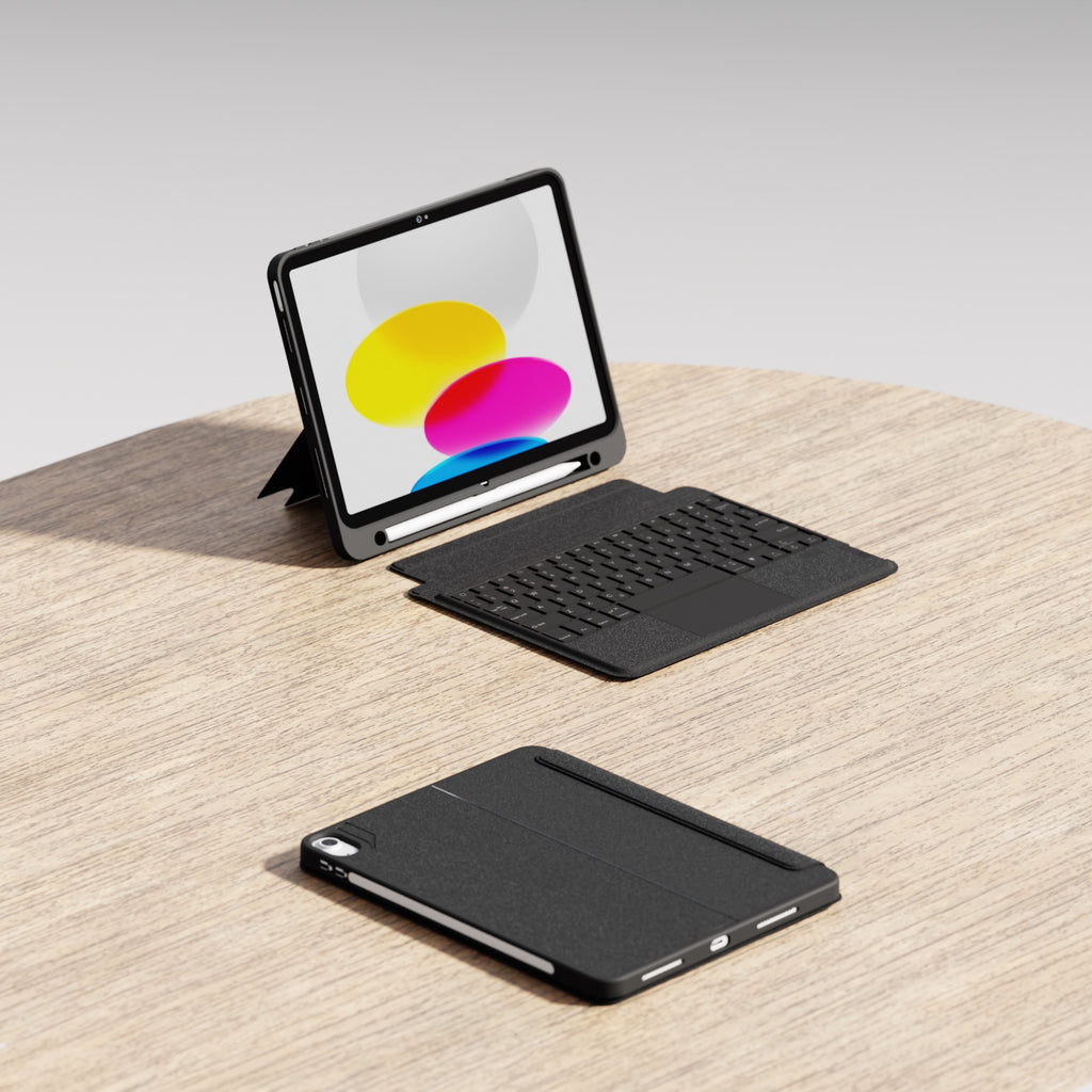 Cygnett Apple iPad (11.0") 11th Gen (A16)/iPad 10th Gen (10.9") Magnetic Keyboard + Case - Black(CY5331CKBCA),Multiple Viewing Angles,2 Years Warr - Image 4