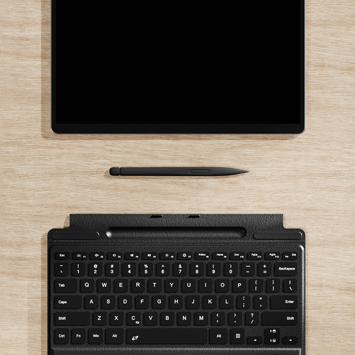 Cygnett Microsoft Surface Pro 11/Surface Pro 10/Surface Pro 9/Surface Pro 8 Magnetic Keyboard - Black(CY5341CKBCA)Pen Slot,2 Years Warranty - Image 3