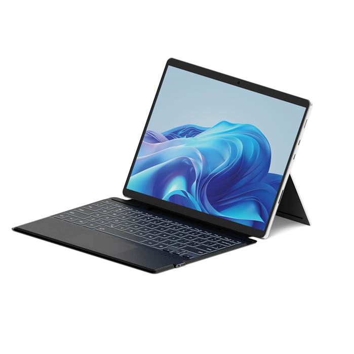 Cygnett Microsoft Surface Pro 11/Surface Pro 10/Surface Pro 9/Surface Pro 8 Magnetic Keyboard - Black(CY5341CKBCA)Pen Slot,2 Years Warranty - Image 5