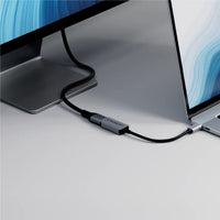 Cygnett Unite USB-C to Single HDMI Adapter-White(CY5386CYHUB ),4K(60HZ),USB-C Display Port,Aluminium Outer shell,Integrated 15cm cable,2 Year Warranty - Image 3
