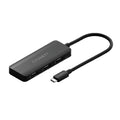 Cygnett Unite 3-in-1 USB-C to Triple HDMI Hub - Black(CY5392CYHUB),2x4k(60HZ),3x4k(30Hz),Supports MST Mode,ABS Outershell, 15cm cable,2 Year Warranty - Image 1