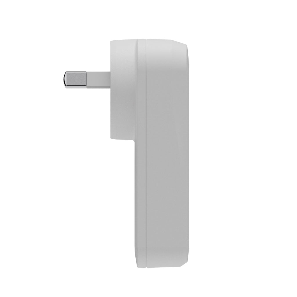 Cygnett ChargePlus 65W Dual Port GaN Slim Wall Charger - White (CY5488PDWCH), 2x USB-C, Portable & Lightweight, Laptop Charger, 2 Years Warranty - Image 3