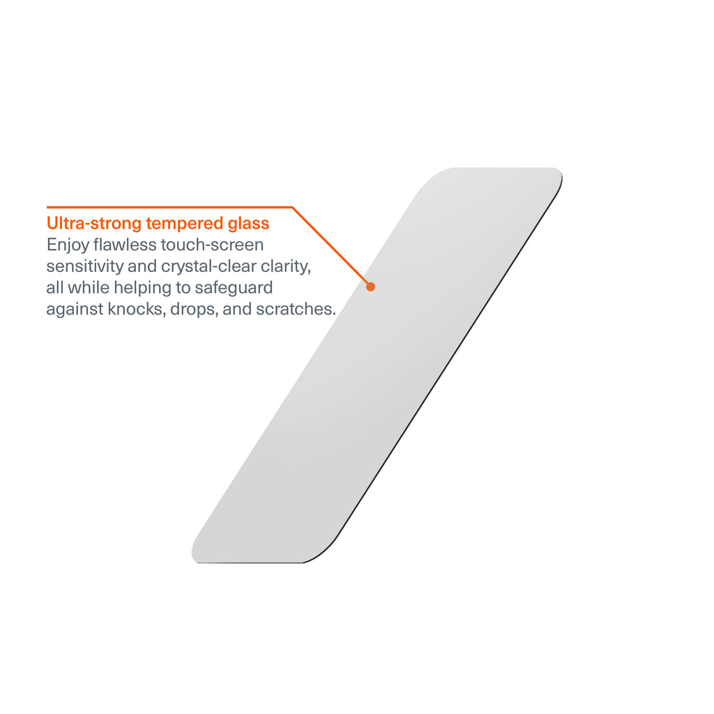 Cygnett OpticShield Apple iPhone Air (6.5") Japanese Tempered Glass Screen Protector - (CY5526CPTGL), DropProof, Scratch Resistant,2 Years Warrant - Image 2