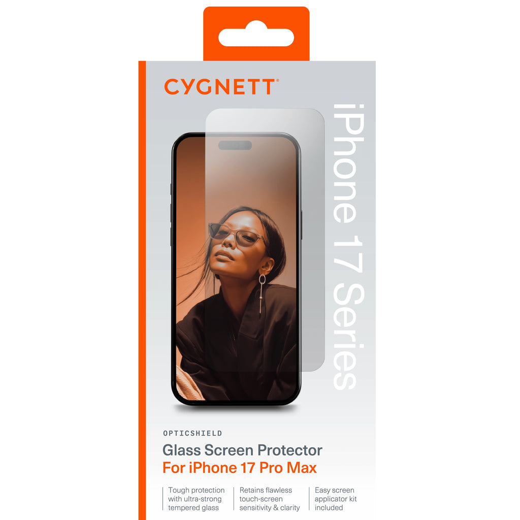 Cygnett OpticShield Apple iPhone 17 Pro Max (6.9") Japanese Tempered Glass Screen Protector - (CY5528CPTGL), DropProof, 2 Years Warranty - Image 4