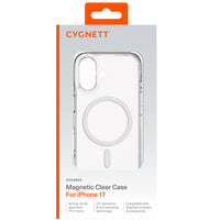 Cygnett AeroMag Apple iPhone 17 (6.3") Magnetic Clear Case - (CY5552CPAEG), TPU Frame, Anti-Yellowing,UV Resistance,Scratch Resistant,2 Years Warranty - Image 4