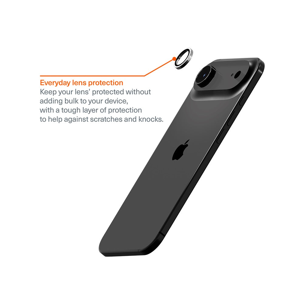 Cygnett Apple iPhone Air (6.5") Camera Lens Protector - (CY5615CYCLP), DropProof, Scratch Resistant, Crystal Clear, 2 Years Warranty - Image 3