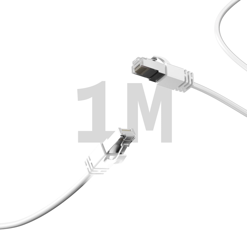 Cygnett Unite CAT6 FTP RJ45 Ethernet M/M Cable 1m – White (CY5648PCAT6), Compatible With Laptops, Desktop Computers, Servers & More - Image 2