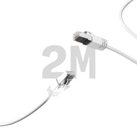 Cygnett Unite CAT6 RJ45 Gigabit Ethernet Cable 2m – White (CY5649PCAT6), 10Gbps, Protective PVC Layer, Universal Compatibility, 2 Years Warranty - Image 2