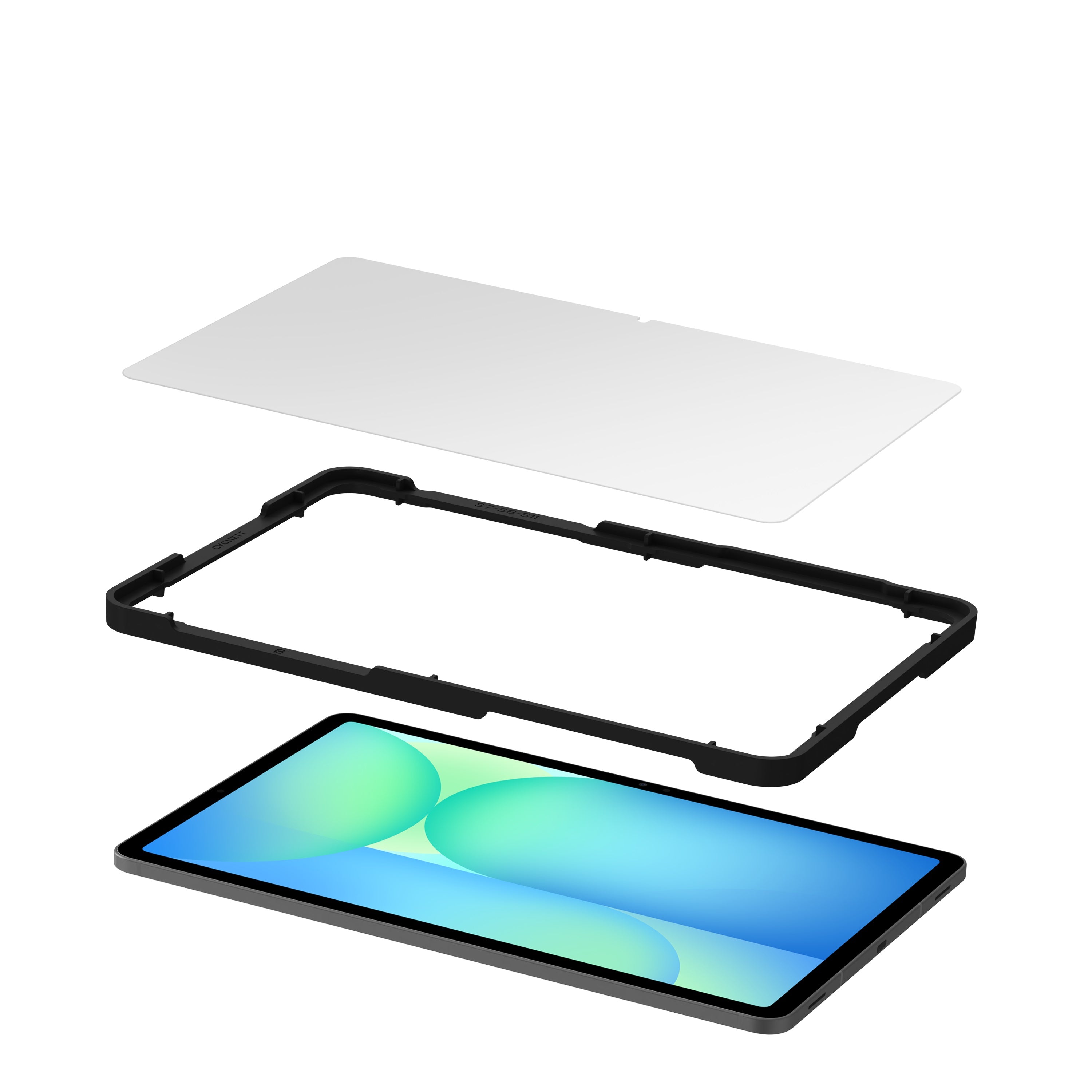 Cygnett OpticShield Samsung Galaxy Tab S11/Tab S10 Lite/Tab S10Fe/Tab S9Fe/Tab S9/Tab S8/Tab S7 (11"), Tempered Glass Screen Protector - Image 3